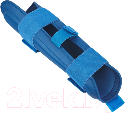 Защита голень-стопа для единоборств Insane Ferrum / IN22-SG200-K (S, синий)