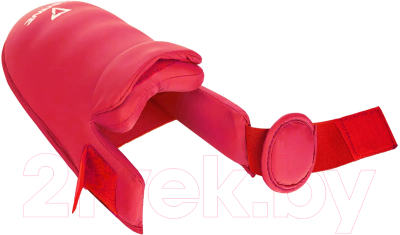 Защита голень-стопа для единоборств Insane Ferrum / IN22-SG200 (XL, красный)