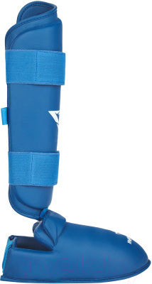 Защита голень-стопа для единоборств Insane Ferrum / IN22-SG200 (XL, синий)