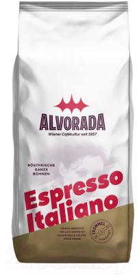 

Кофе в зернах Alvorada, Espresso Italiano 30% арабика, 70% робуста