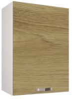 Шкаф навесной для кухни Anrex Alesia 1D/50-F1 (серый/дуб онтарио) - 