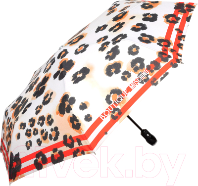 Зонт складной Moschino 7930-OCD Leo Dark Beige