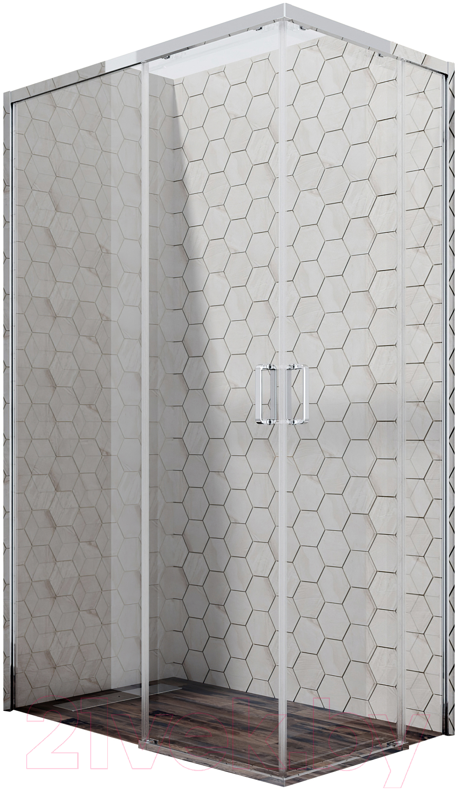 Душевой уголок Ambassador Queen 120x80x200 / 11011106L