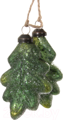 

Елочная игрушка Shishi, Зеленый, Дубовые листочки / 52008