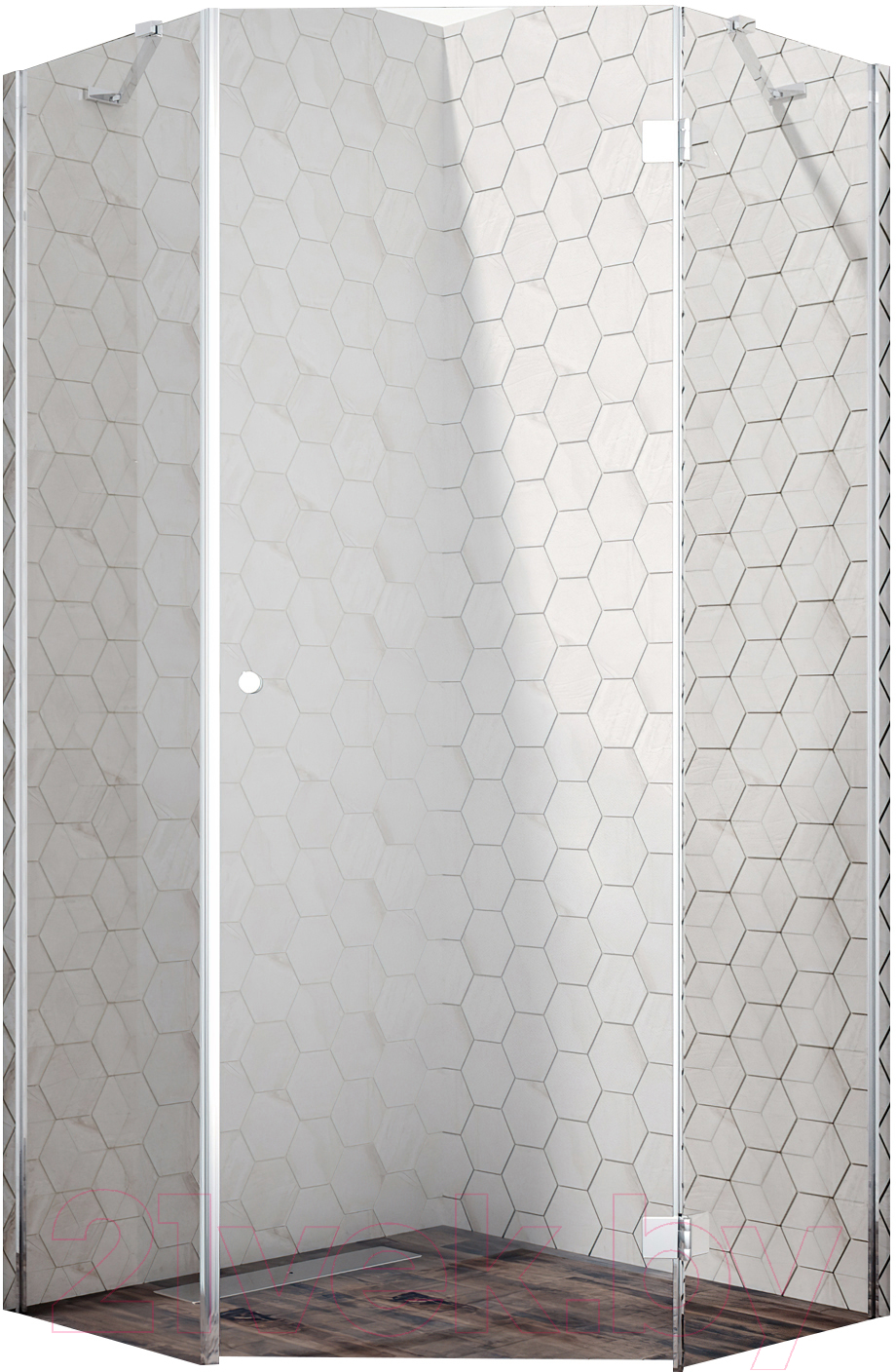 Душевой уголок Ambassador Diamond 90x90x200 / 12011111R