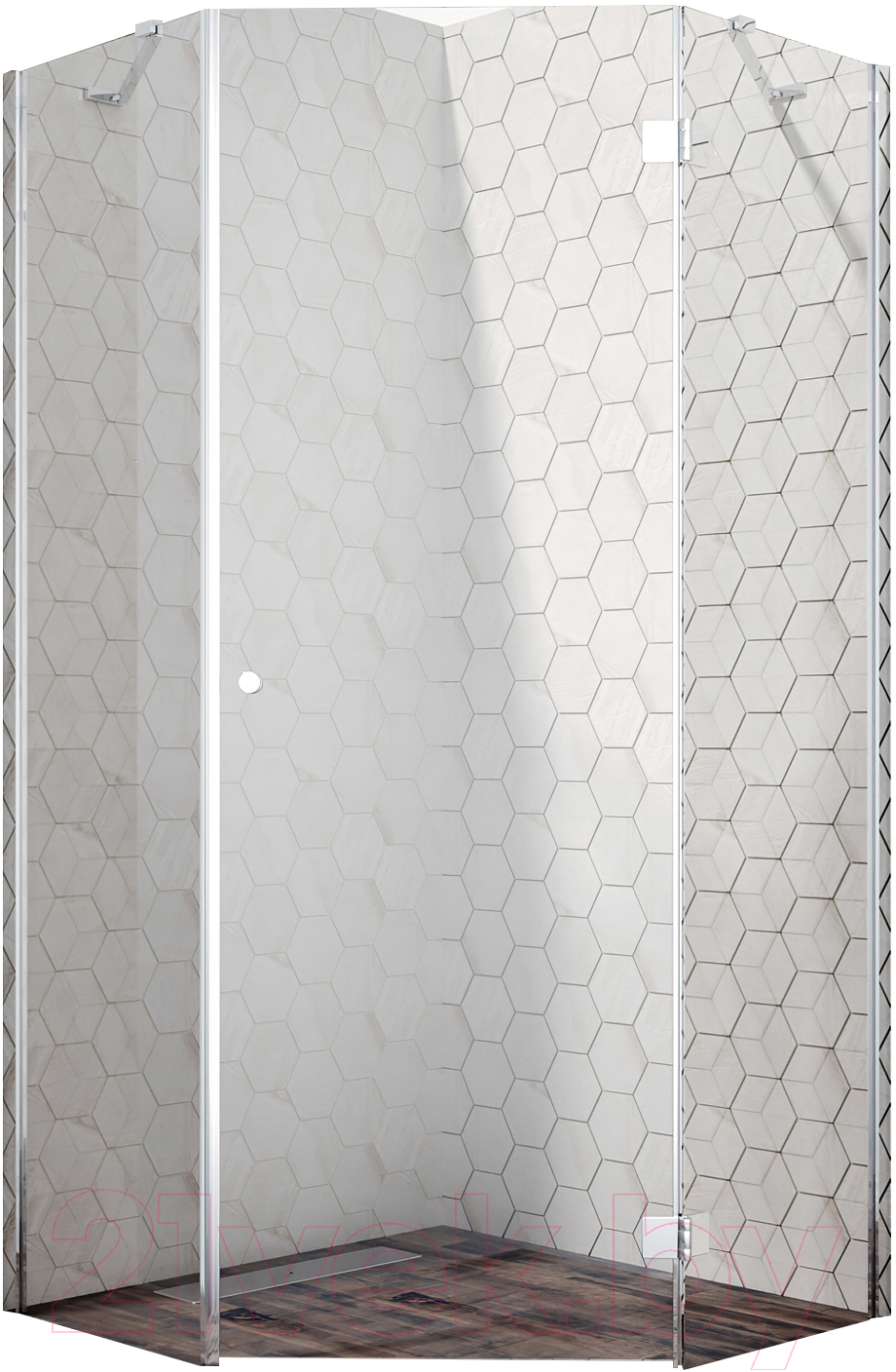 Душевой уголок Ambassador Diamond 100x100x200 / 12011112R