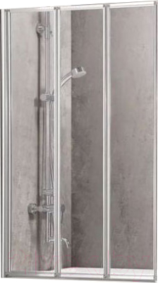 Стеклянная шторка для ванны Adema NFC643 (прозрачное стекло)