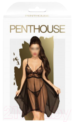 Костюм эротический Penthouse Naughty Doll & Quot / PENT4006277 (L/XL, черный)
