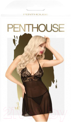 Костюм эротический Penthouse Bedtime Story & Quot / PENT4006222 (S/M, черный)