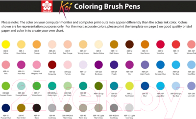 Маркер художественный Sakura Pen Koi Color Brush / XBR145 (теплый светло-серый)