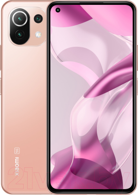 

Смартфон Xiaomi, 11 Lite 5G NE 8GB/256GB (розовый персик)