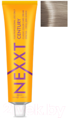 Крем-краска для волос Nexxt Professional Century 10.1 (светлый блондин пепельный)