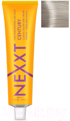 Крем-краска для волос Nexxt Professional Century 10.12 (светлый блондин пепельно-перламутровый)