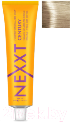 Крем-краска для волос Nexxt Professional Century 10.7 (светлый блондин коричневый)