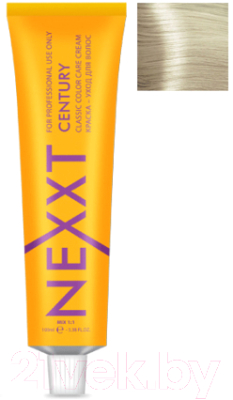 Крем-краска для волос Nexxt Professional Century 11.16 (супер блондин пепельно-фиолетовый)