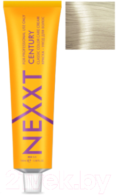 Крем-краска для волос Nexxt Professional Century 12.01 (блондин пепельный)