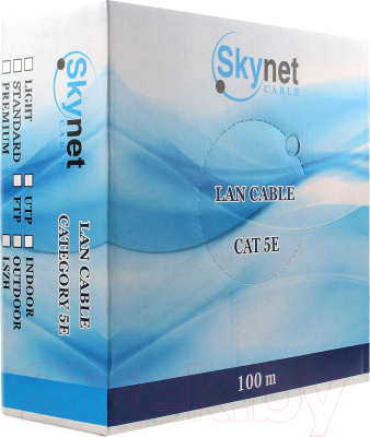 Кабель SkyNet CSP-FTP-4-CU-OUT/100 (100м, черный)