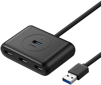 USB-хаб Ugreen CR113 / 20291 (черный) - 