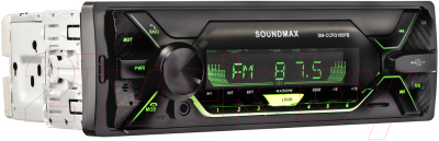 Бездисковая автомагнитола SoundMax SM-CCR3185FB (черный)