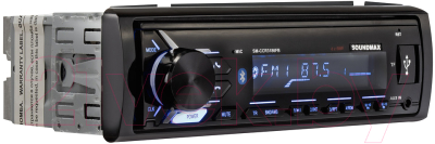 Бездисковая автомагнитола SoundMax SM-CCR3186FB (черный)