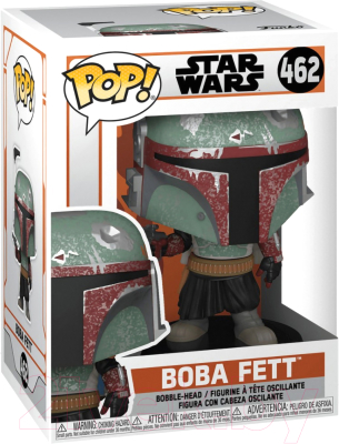 Фигурка коллекционная Funko POP! Bobble Star Wars Mandalorian Boba Fett 54524 / Fun25491301