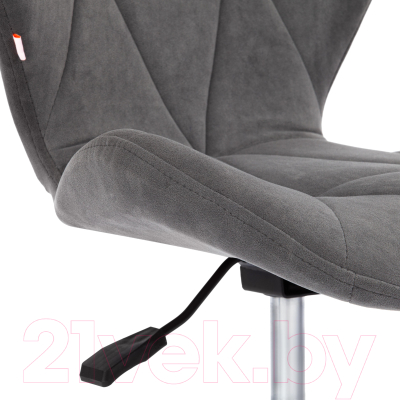 Кресло офисное Tetchair Selfi флок (серый)