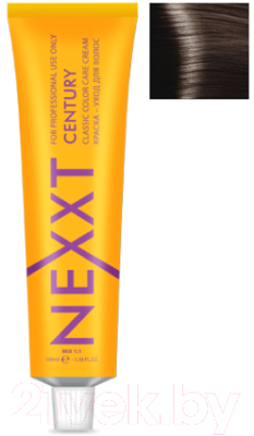 Крем-краска для волос Nexxt Professional Century 6.71 (темно-русый холодный)