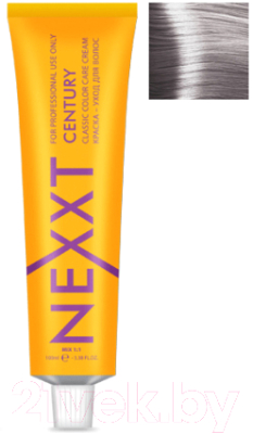 Крем-краска для волос Nexxt Professional Century 8.12 (светло русый пепельно-перламутровый)