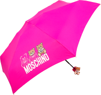 Зонт складной Moschino 8061-SuperminiJ Bear Scribbles Fuxia - 