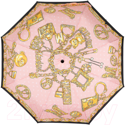 Зонт складной Moschino 8410-OCN Bear Charms Pink