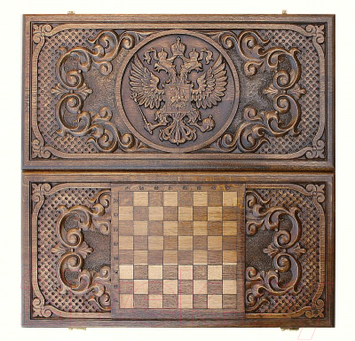 Изображение товара Набор настольных игр Mkhitaryan Герб РФ 2 / DM021