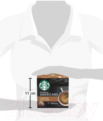 Кофе в капсулах Starbucks House Blend Americano / 0002093060 (102г )