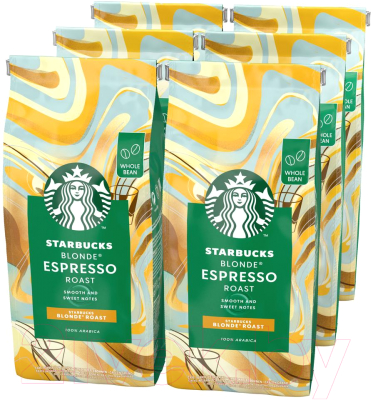 Кофе в зернах Starbucks Blonde Espresso Roast / 0002093090 (450г )