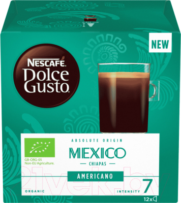 Кофе в капсулах Nescafe Dolce Gusto Mexico Americano (108г )