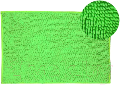 Коврик для ванной АкваЛиния Микрофибра МЗ1 (50x80, зеленый)