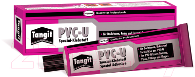 

Клей Tangit, Прозрачный, PVC-U для труб из ПВХ / 1643003
