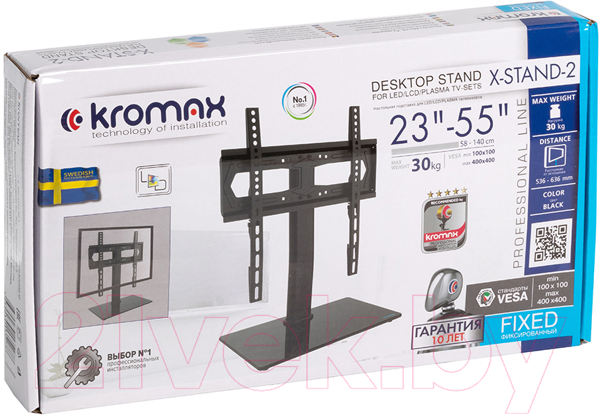 Стойка для ТВ/аппаратуры Kromax X-Stand-2
