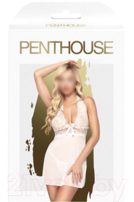 Костюм эротический Penthouse Sweet & Spicy / PENT4004341 (S/M, белый  )