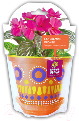 Набор для выращивания растений Happy Plant Бальзамин огонек / hpd-3