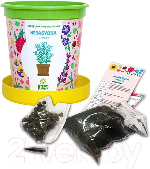 Набор для выращивания растений Happy Plant Незабудка голубая / hpn-8 — фото 3