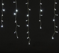 Светодиодная бахрома Золотая сказка Бахрома / 591271 (2x0.5м, холодный белый)