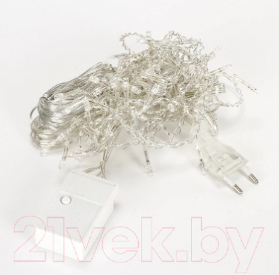 Изображение товара Светодиодная бахрома Золотая сказка Бахрома / 591271 (2x0.5м, холодный белый)