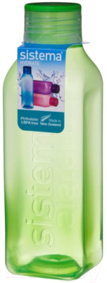 Бутылка для воды Sistema 880 (725мл, зеленый)