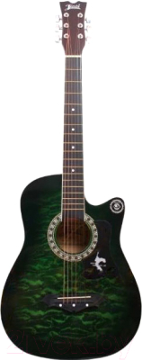 Акустическая гитара Jervis JG-381C/GR (зеленый)