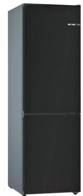 Холодильник с морозильником Bosch KGN39IJ31R (черный матовый)