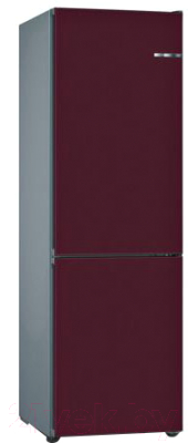 Холодильник с морозильником Bosch KGN39IJ31R (сливовый)
