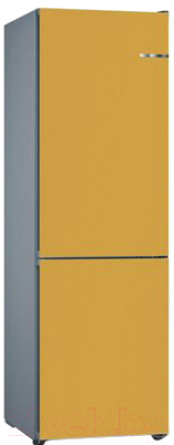 Холодильник с морозильником Bosch KGN39IJ31R (жемчужно-золотой)