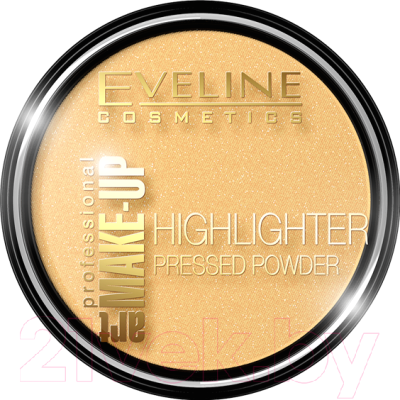 Пудра компактная Eveline Cosmetics Art Professional Make-Up рассветляющая №55 golden (14г)