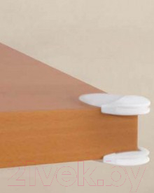 Набор накладок защитных для мебели Reer 82010 (белый)
