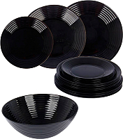 Набор тарелок Luminarc Harena black N1109 - 